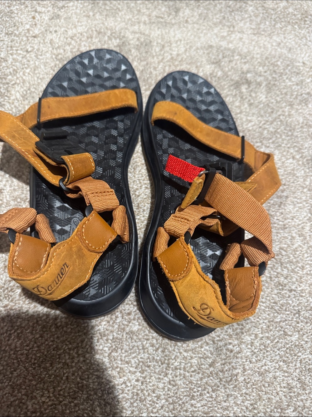 Danner Women’s orange Suede Strap Sandals